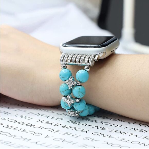 _12.JPG?set_id=880000500F ✨ Host Pick ✨ Pearl Gems Bracelet Band for Apple Watch